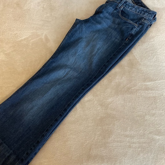 ***SOLD***Banana Republic Low-Rise Cropped Wide Leg Jeans - Size 10 - Picture 4 of 13